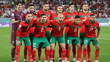 لاعبو المنتخب المغربي