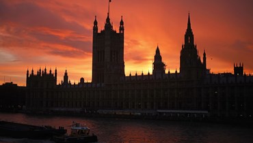 قصر وستمنستر، مقرّ البرلمان البريطاني في لندن (4 ك1 2020 - أ ف ب).