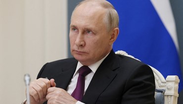 بوتين يترأس اجتماعا حول التنمية الاجتماعية والاقتصادية لمنطقة سمولينسك عبر الفيديو في موسكو (9 ايلول 2023، أ ف ب).