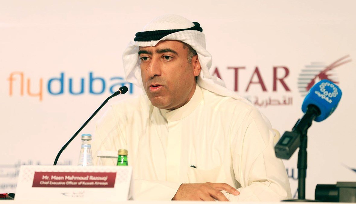  الرئيس التنفيذي للخطوط الجوية الكويتية معن رزوقي.