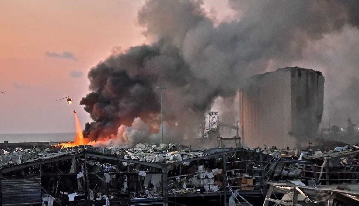 انفجار مرفأ بيروت في 4 آب 2020 (النهار).