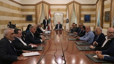 مجلس الأمن المركزي في اجتماع برئاسة وزير الداخلية بسام مولوي. (النهار)