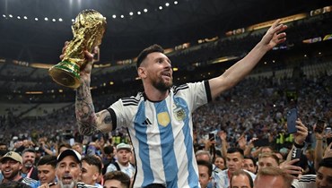 الأرجنتين بطلة العالم 2022. (أ ف ب)