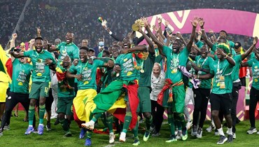 السنغال بطلة أفريقيا. (أ ف ب)