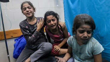 أطفال غزة (أ ف ب).