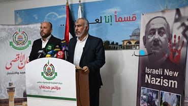 مؤتمر صحافي لـ"حماس" في بيروت (حسام شبارو).