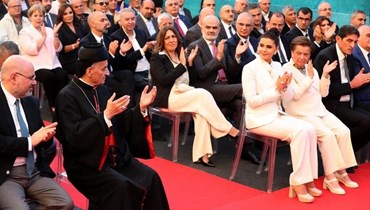 ستريدا جعجع في افتتاح مستشفى "أنطوان الخوري ملكة طوق بشرّي الحكومي".