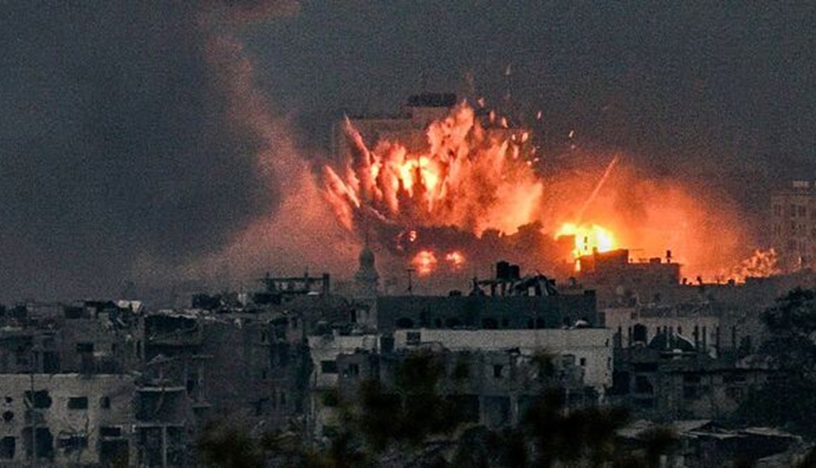 الحرب الاسرائيلية على غزة. (أ.ف.ب)