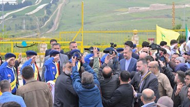 وزير الخارجية الإيراني خلال جولة جنوب لبنان (أرشيف "النهار").