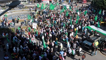 مسيرة في صيدا للتضامن مع غزة (أحمد منتش)