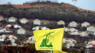 علم "حزب الله" (تعبيريّة). 