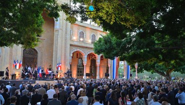 حشود بمناسبة العيد الوطني الفرنسي (أرشيف "النهار").