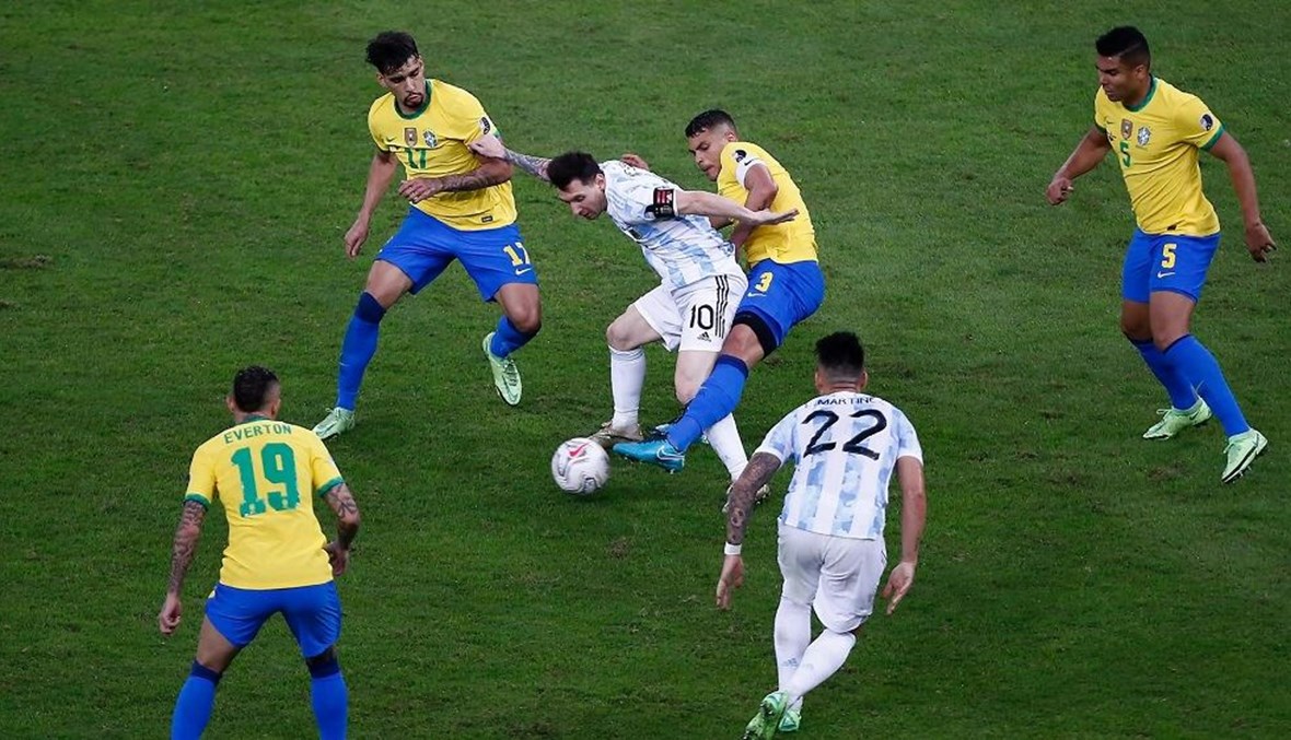 من مباراة سابقة بين البرازيل والأرجنتين. (إكس)