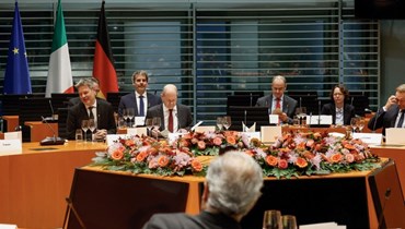 اجتماع ديبلوماسي أوروبي (أ ف ب).