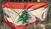 علم لبنان خلف سياج شائك (أرشيفية - نبيل اسماعيل).