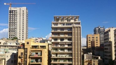 أبنية في بيروت.