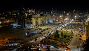 ساحة الشهداء ليلة رأس النسة (نبيل اسماعيل).