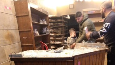 أضرار مادية بانفجار قارورة غاز داخل فرن في حلبا.