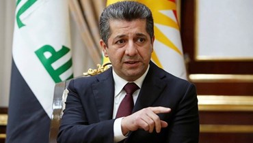 رئيس وزراء كردستان العراق مسرور برزاني.