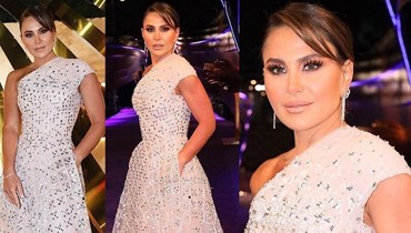 إطلالة مميّزة لـ ديمة قندلفت بلمسات لبنانية في "Joy Awards" (صور وفيديو)