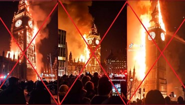 "برج بيغ بن يحترق في لندن"؟ إليكم الحقيقة FactCheck#