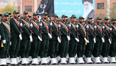 الحرس الثوري الإيراني (أ ف ب).