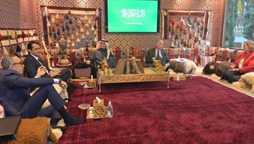 سفراء "الخماسية" يجتمعون في دارة السفير السعودي في اليرزة.