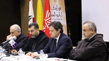 رابطة كاريتاس لبنان تعقد مؤتمراً صحافياً في مركزها الرئيسي.