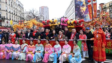احتفالات في رأس السنة القمرية في الصين (أ ف ب).