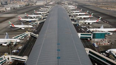 مطار دبي.