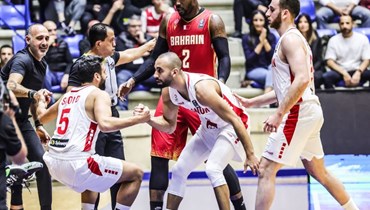 التصفيات الآسيوية بكرة السلة: لبنان سحق البحرين بفارق 31 نقطة وتصدر المجموعة السادسة