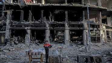 دمار هائل في غزّة جرّاء استمرار الحرب (أ ف ب).