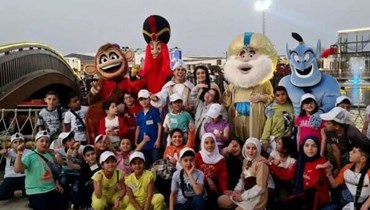 أولاد "دار الأيتام الإسلامية" في زيارة إلى الدوحة.
