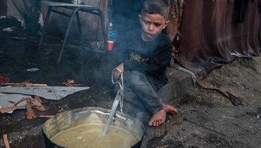 خطر المجاعة يتهدّد غزة (أ ف ب).