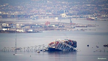 انهيار جسر  فرنسيس سكوت في ميناء بالتيمور الأميركي.