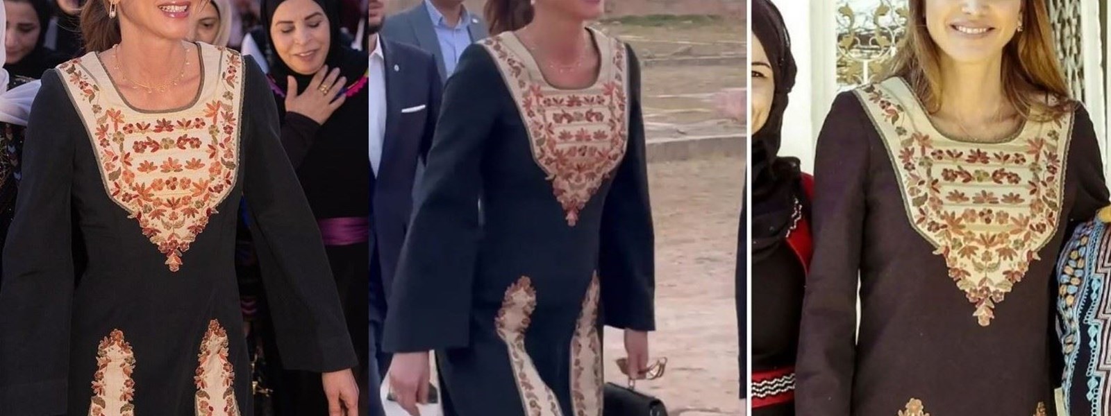 إطلالة الملكة رانيا