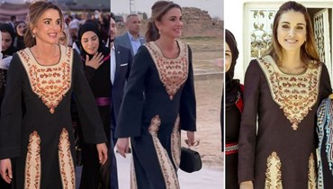الملكة رانيا في إطلالة رمضانية لافتة (صور وفيديو)