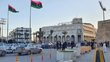 الأعلام الليبية. 