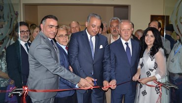 المرتضى خلال افتتاح معرض الكتاب السنوي في طرابلس.