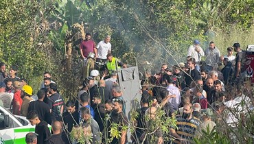 غارة إسرائيلية استهدفت سيّارة في محيط بلدة عدلون جنوبي لبنان.