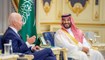 لقاء بين ولي العهد السعودي والرئيس الأميركي. (أرشيفية)