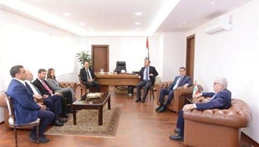 وفد "لبنان القويّ" يلتقي وزير الخارجية بوحبيب