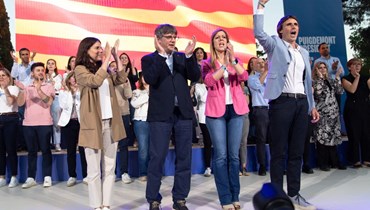 الانتخابات في إقليم كاتالونيا  (أ ف ب).