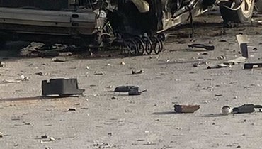 استهداف سيّارة على طريق المصنع ومعلومات عن سقوط ضحيتين (صور - فيديو)