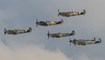 طائرات "باتل أوف بريتين ميموريال فلايت"  التي تعود إلى الحرب العالمية الثانية.