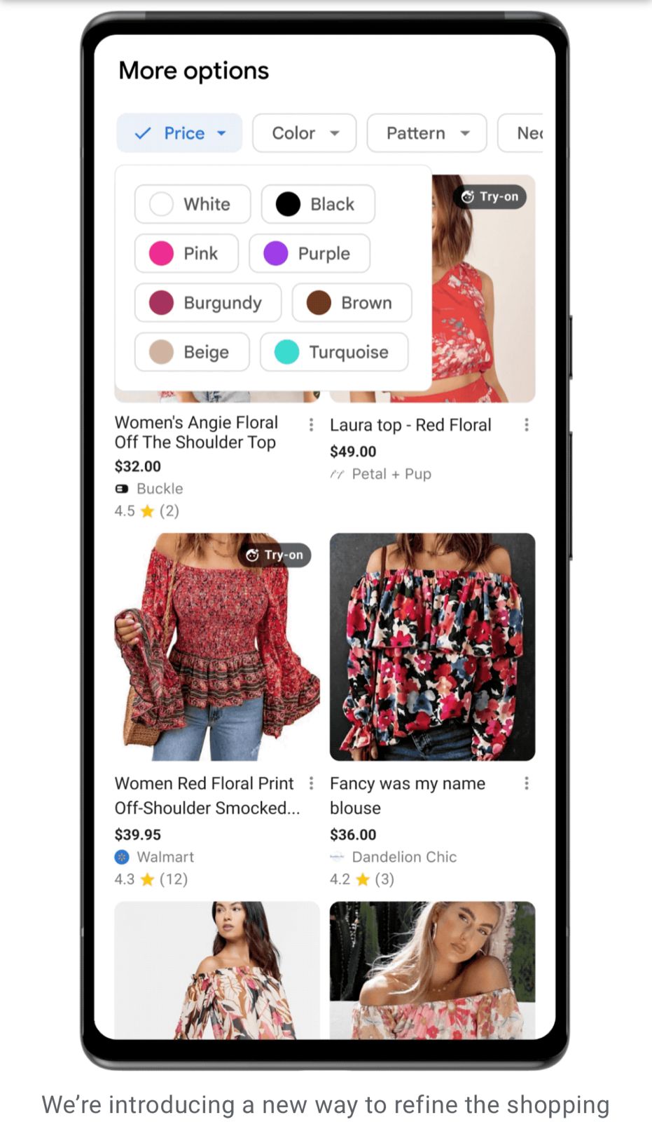 "غوغل" تطور تجربة التسوق الإلكتروني وتدرب الذكاء الاصطناعي على تغيير شكل العارضين