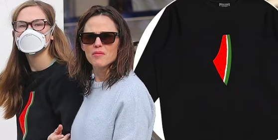 ابنة جينيفر غارنر تدعم الفلسطينيين علنا (صور)