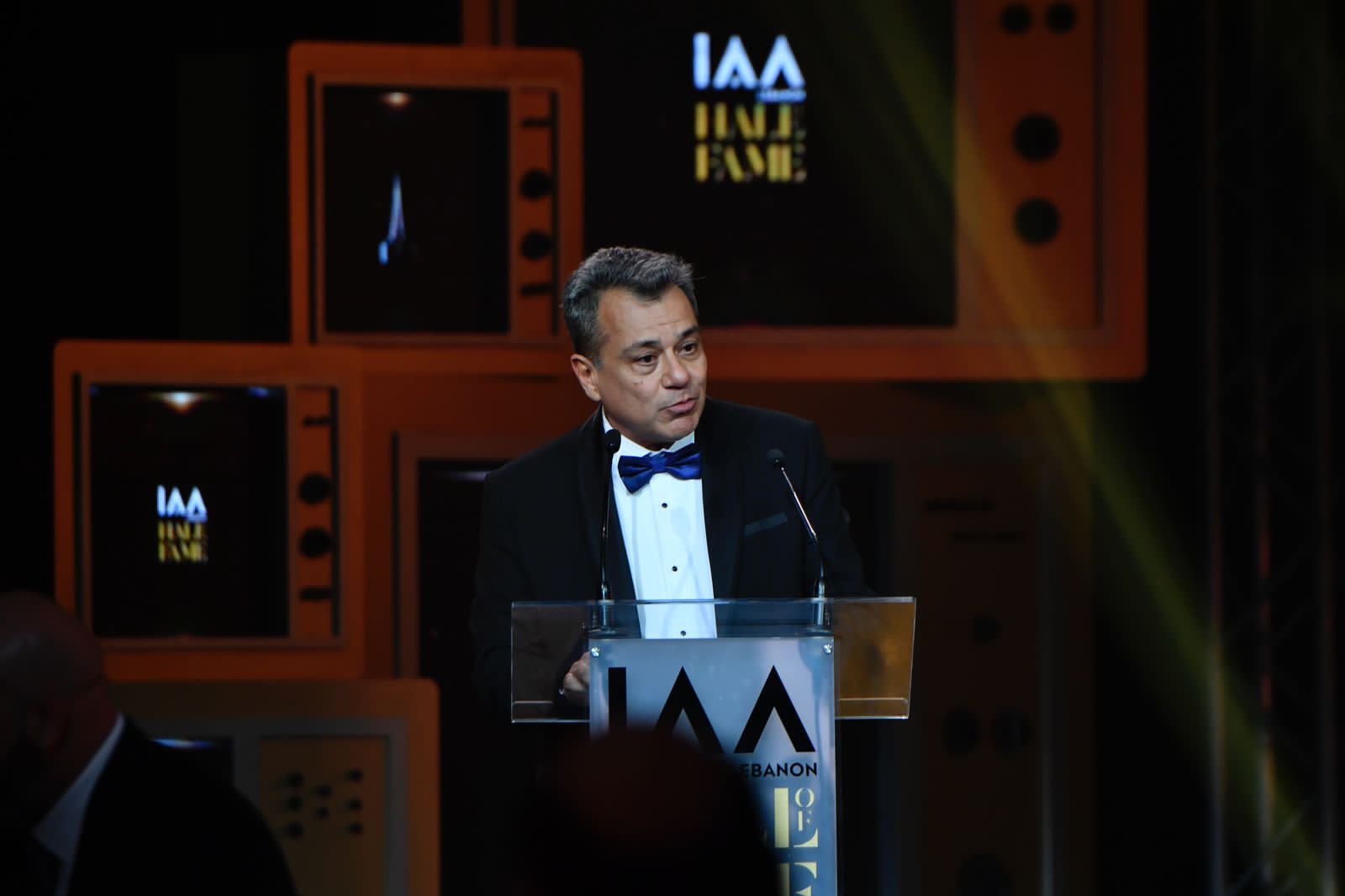 غسان تويني مكرما بصمة الكلمة والإبداع