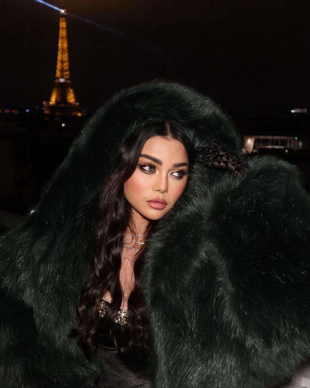 هيفاء وهبي في إطلالة ريترو مثيرة في باريس (صور وفيديو)