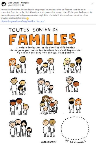 جدل حول صورة رسم العائلة في المدرسة المركزية... هفوة أم خطأ مقصود؟ 